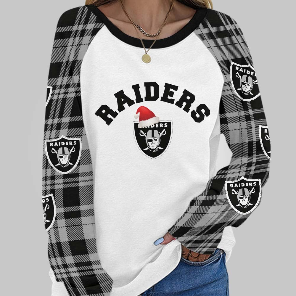 Premium NFL LV Cozy Round Neck Raglan Sleeve Sweatshirt V1 NMD NHM