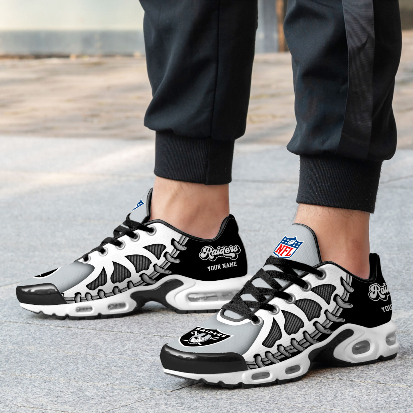 Premium NFL LV Spine Rush Air Max Sneaker V4 NMD  TTV