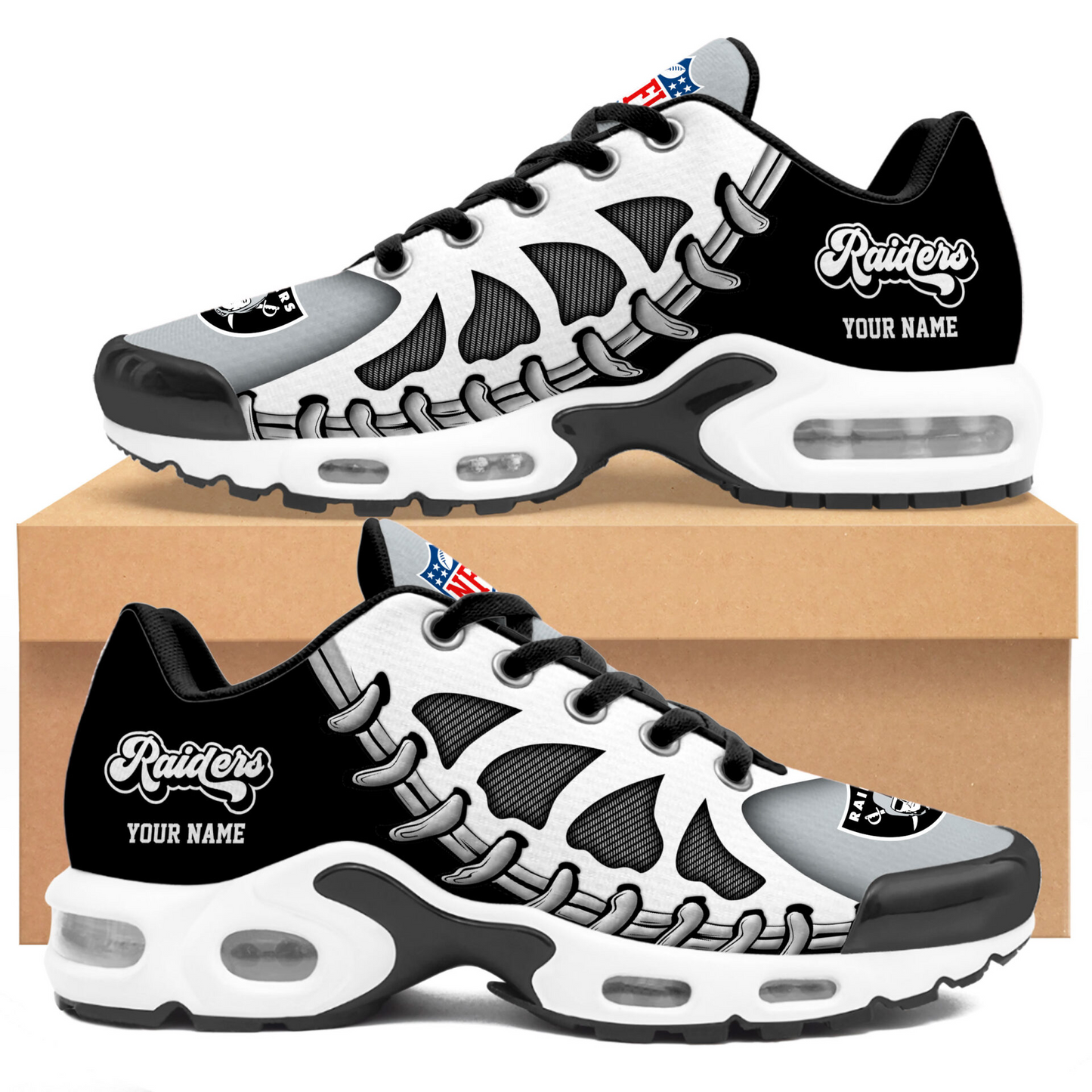 Premium NFL LV Spine Rush Air Max Sneaker V4 NMD  TTV