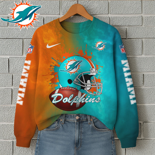 Premium NFL MIA Printed Sweatshirt V1 NMD TTV