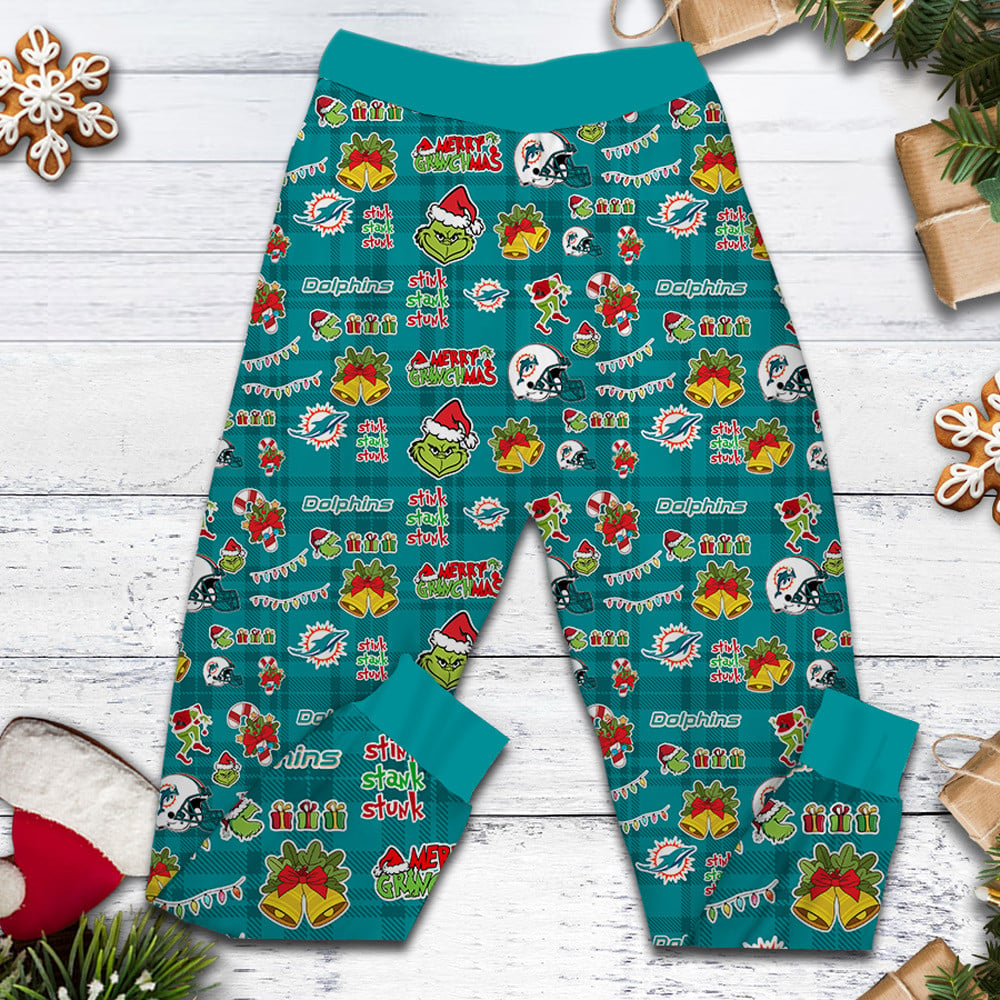 Premium NFL MIA x The Grinch Pajamas V1 NMD TTV
