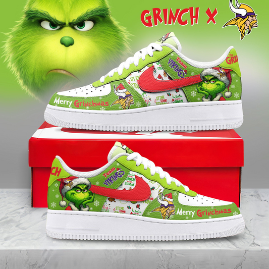 Premium NFL MV x The Grinch AF1 Sneaker V3 NMD NTL