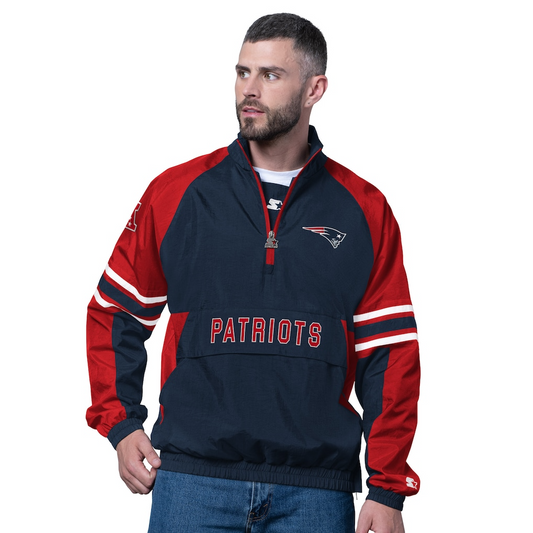 Premium NFL NE Legacy Quarter-Zip Jacket V1 NMD TTV
