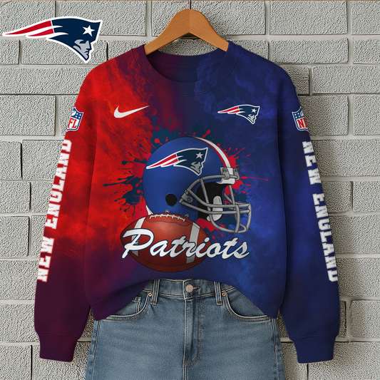 Premium NFL NE Printed Sweatshirt V1 NMD TTV