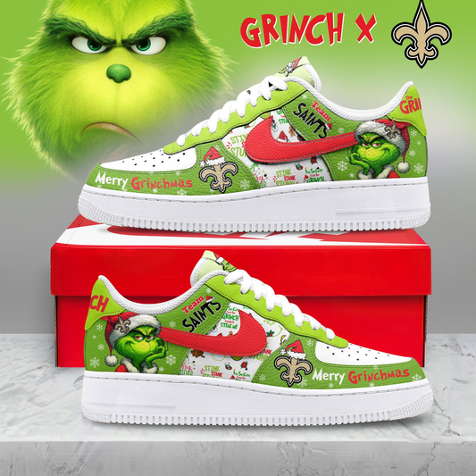 Premium NFL NOS x The Grinch AF1 Sneaker V3 NMD NTL