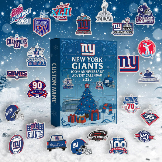 Premium NFL NYG Advent Calendar 2025 V1 NMD NHM