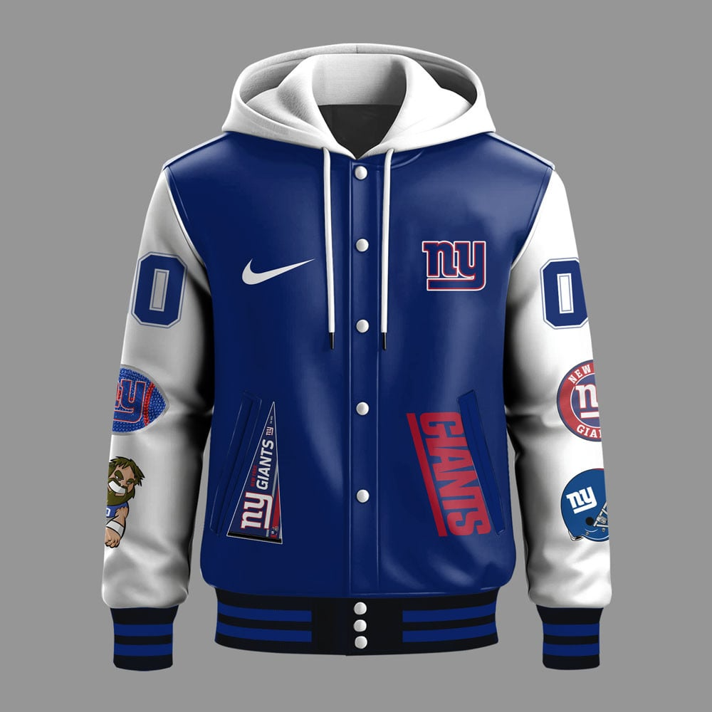 Premium NFL NYG Die Hard Baseball Jacket V1 NMD TTV