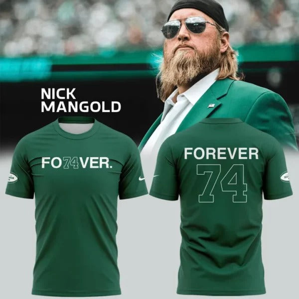 Premium NFL NYJ In Memory Of Nick Mangold T-shirt V10 NMD NHM