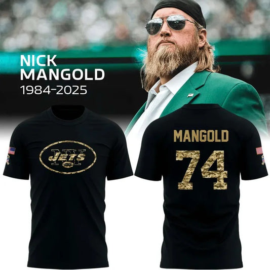 Premium NFL NYJ In Memory Of Nick Mangold T-shirt V6 NMD NHM