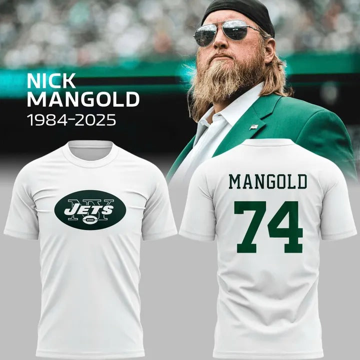 Premium NFL NYJ In Memory Of Nick Mangold T-shirt V6 NMD NHM