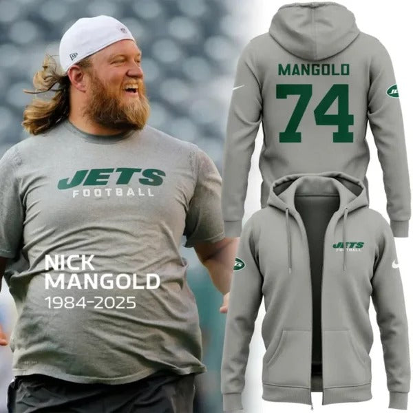Premium NFL NYJ In Memory Of Nick Mangold T-shirt V7 NMD NHM