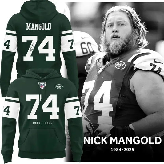 Premium NFL NYJ In Memory Of Nick Mangold T-shirt V8 NMD NHM