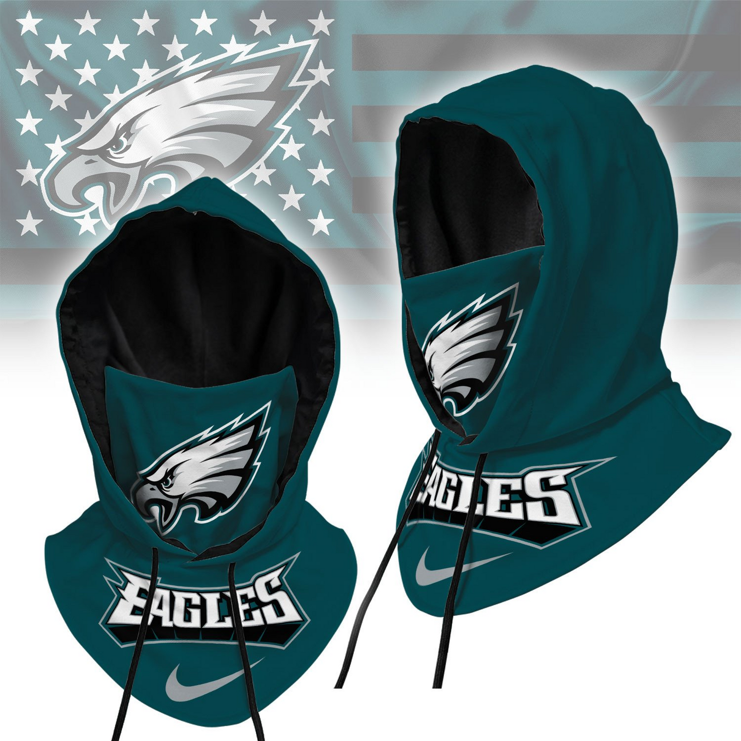 Premium NFL PHI Hooded Gaiter V1 NMD TTV