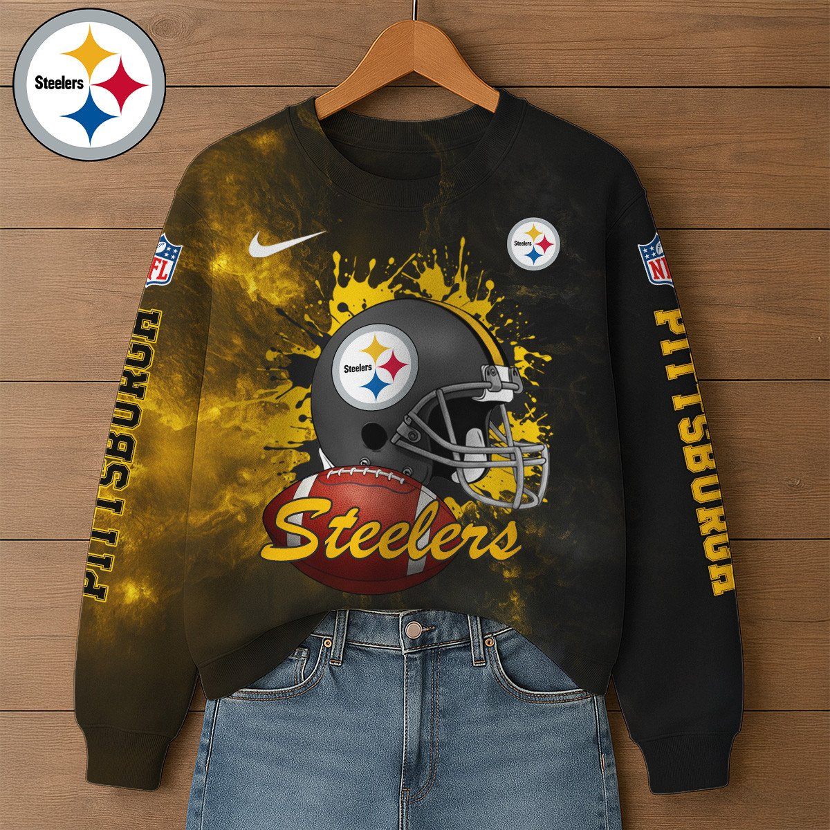 Premium NFL PIT Printed Sweatshirt V1 NMD TTV