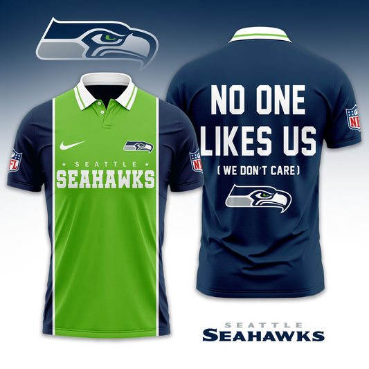 Premium NFL SEA No One Likes Us Polo Shirt V1 NMD 291025 TTV