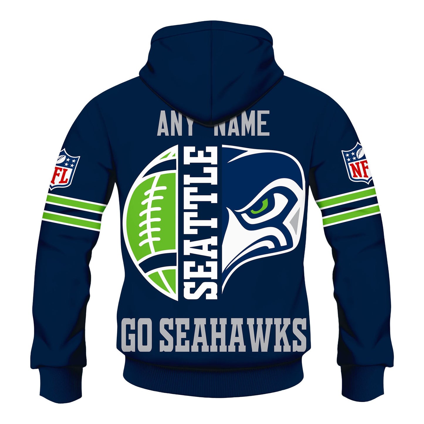 Premium NFL SEA Signature Fan Gear Hoodie V1 NMD NHM