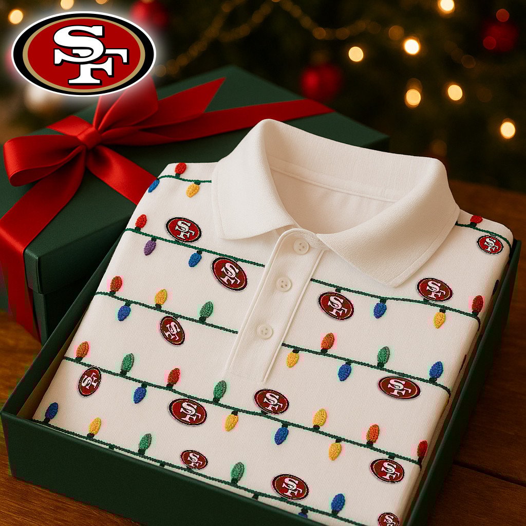 Premium NFL SF Christmas Polo Shirt V2 NMD NHM
