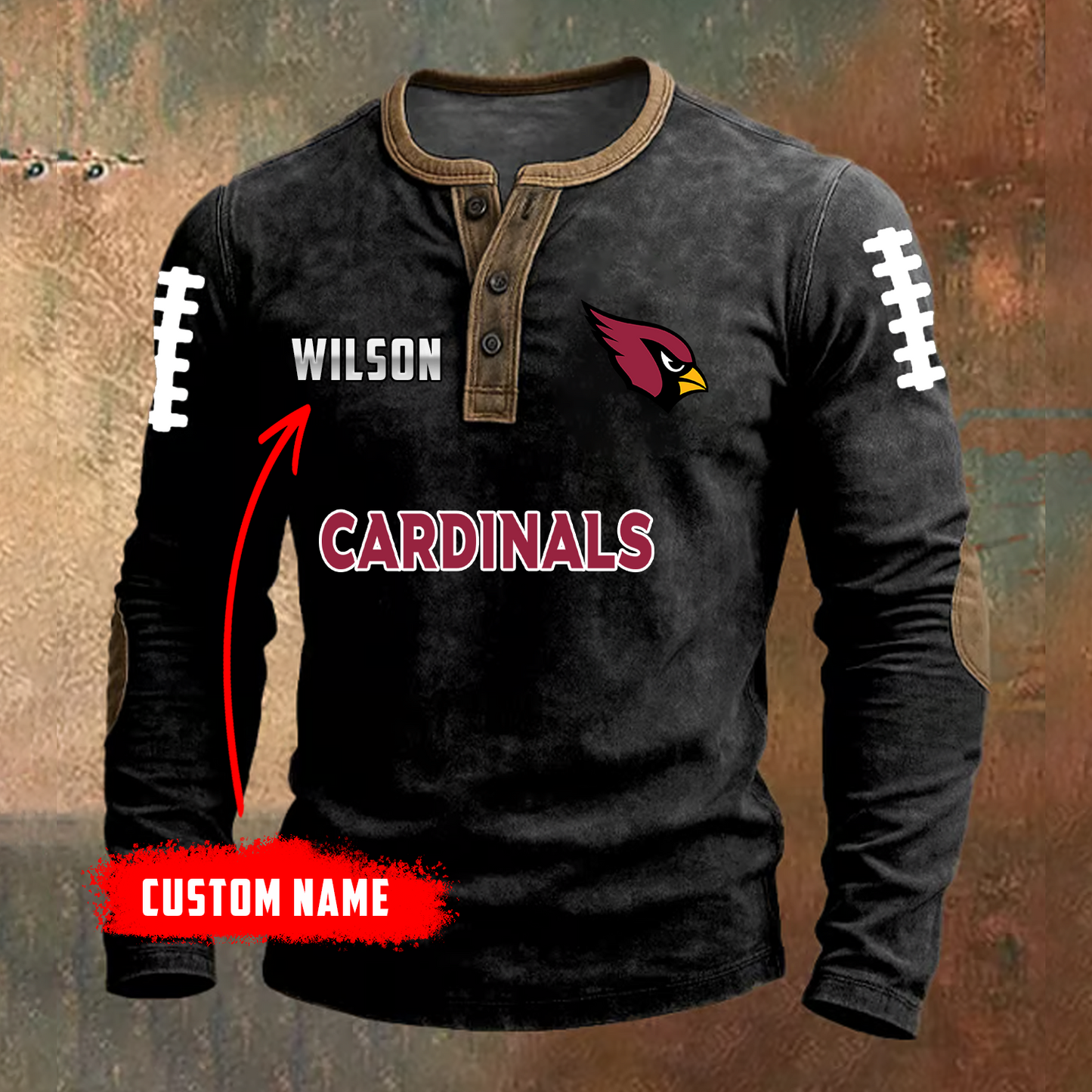 PREMIUM NFL X ARI LONG SLEEVE SHIRT NDT TDT