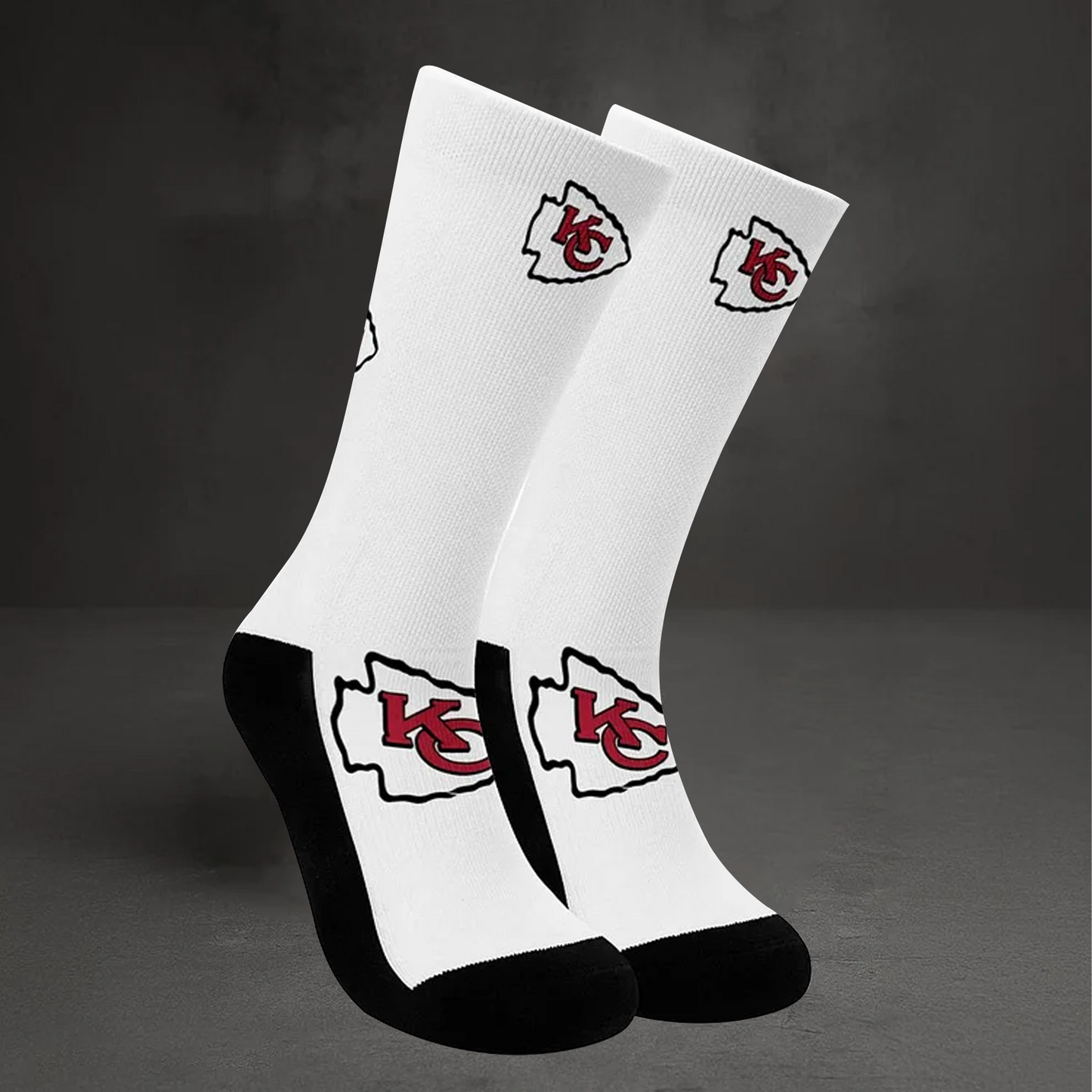 PREMIUM NFL X KCC Unisex Elevate Crew Socks 2025 NDT TDT25