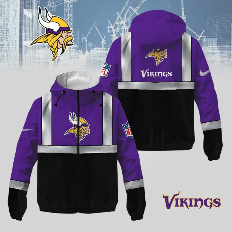 Premium NFL x MV Safety Windbreaker Jacket V1 NAK