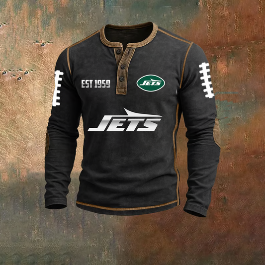 PREMIUM NFL X NYJ LONG SLEEVE SHIRT NDT TDT