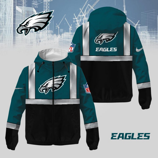 Premium NFL x PE Safety Windbreaker Jacket V1 NAK