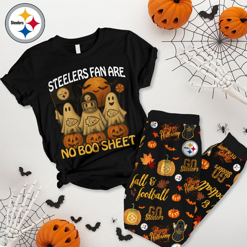 Premium NFL X PIT Halloween Pajamas Set NDT NHM