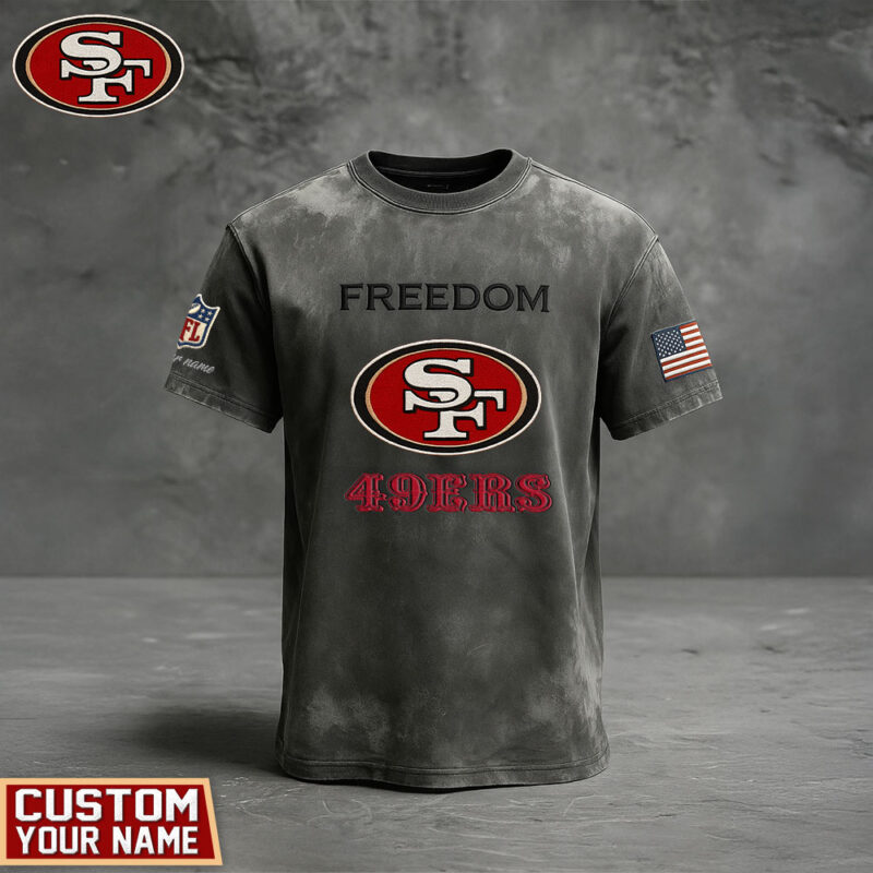 Premium NFL x SF The Freedom Washed Tee NDT TDT