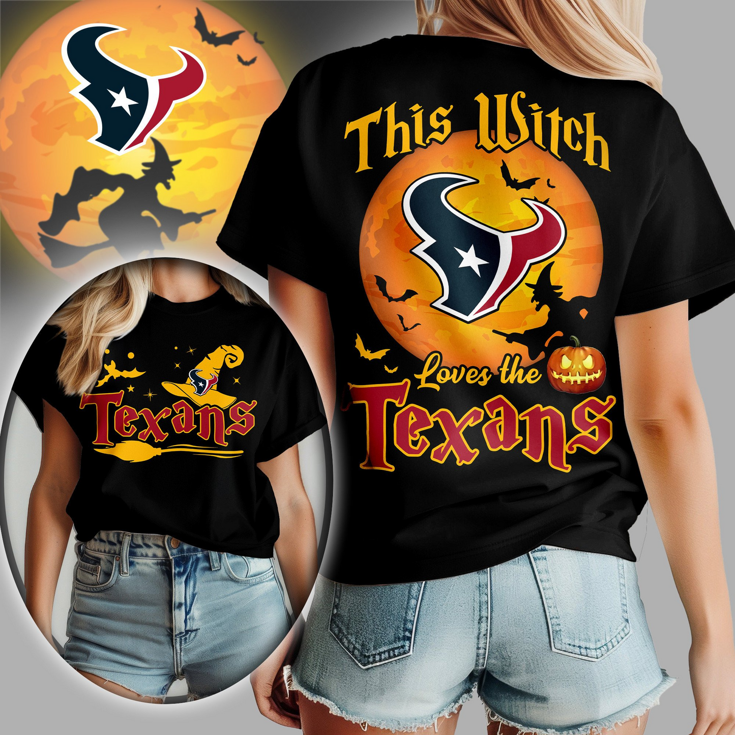 PREMIUM TEXAS X HALLOWEEN T SHIRT NDT TDT