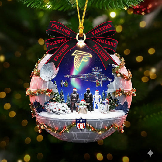 PREMIUM X ATL NFL GIFT CHRISTMAS ORNAMENT NDT NHM