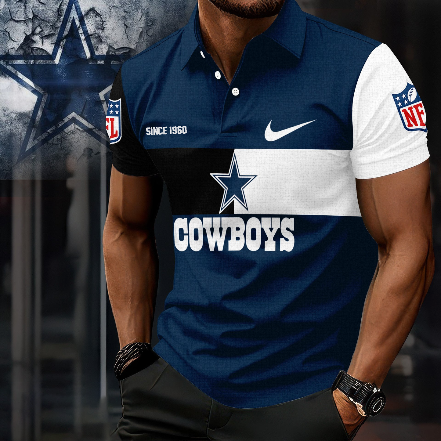DC Premium NFL V5 Polo Shirt DDT CTND