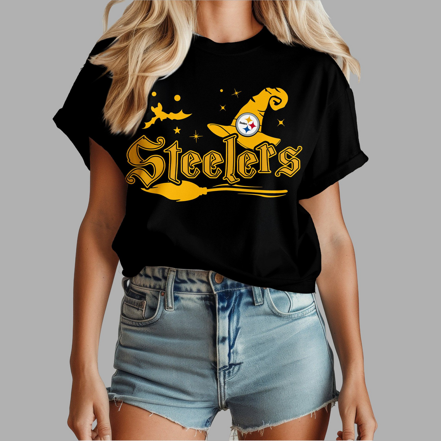 PS Premium NFL Halloween Witch Women Shirt DDT CTND