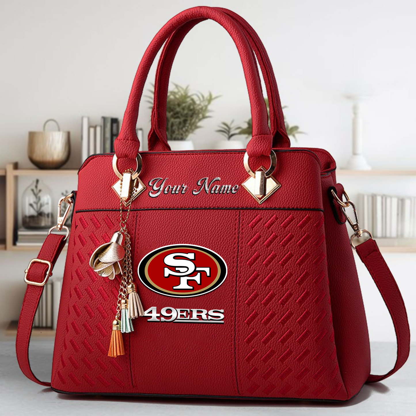 SF x NFL Leather Bag DATND TANTD