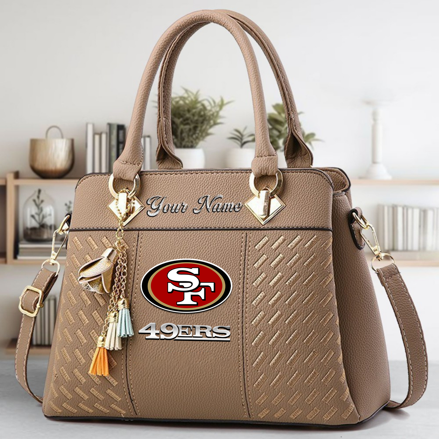 SF x NFL Leather Bag DATND TANTD