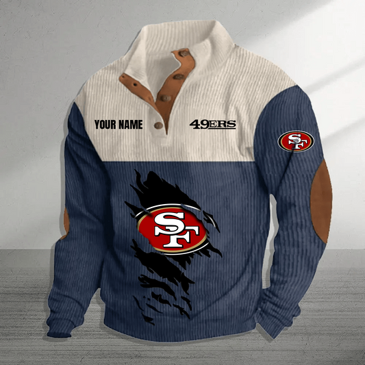 SF x NFL Premium Personalized Game-Day Pullover DATND TANTD