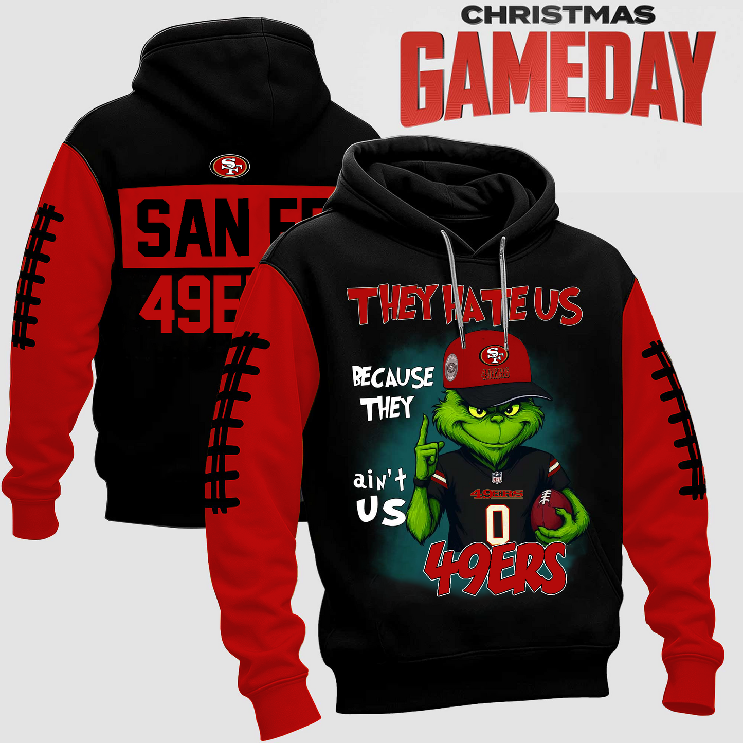 SF49 They Hate US Because They Ain US Shirt DDT CTND