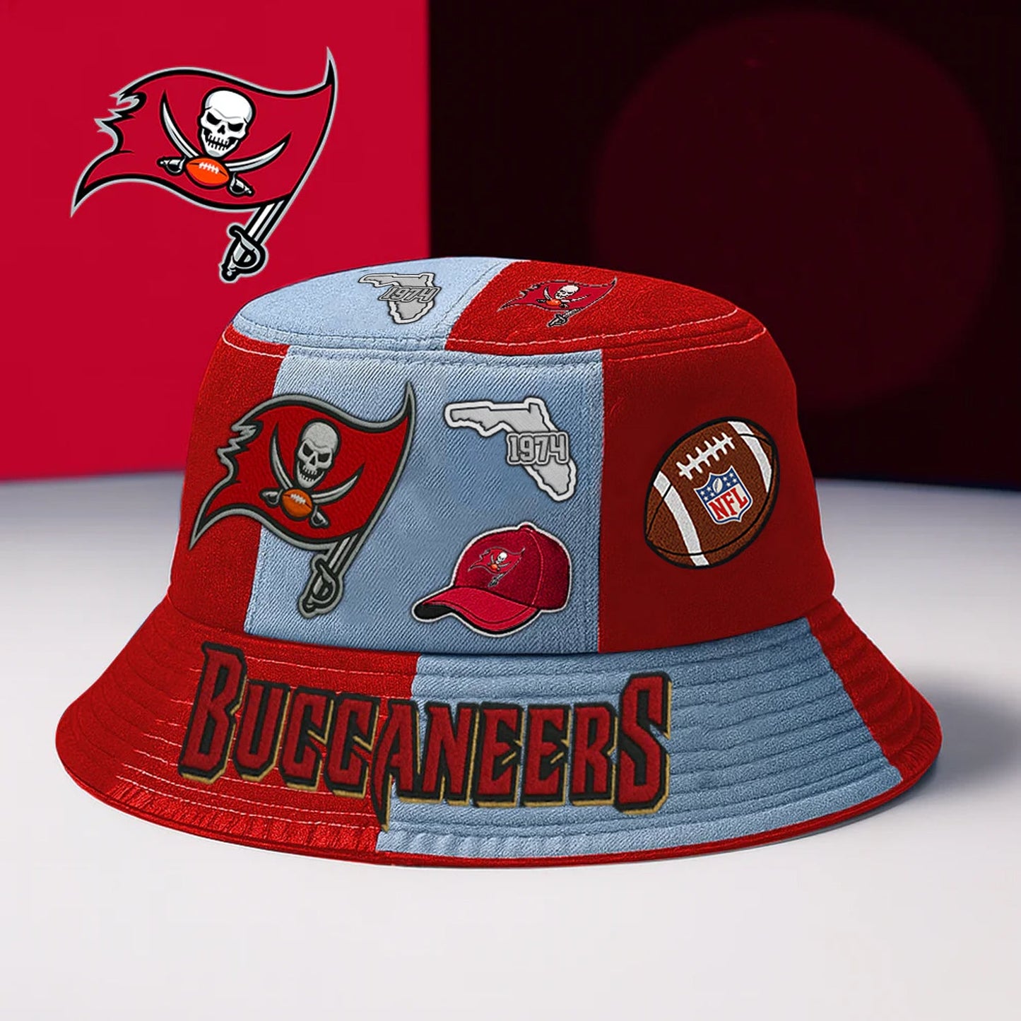 TB x NFL BUCKET HAT TUANND NHM