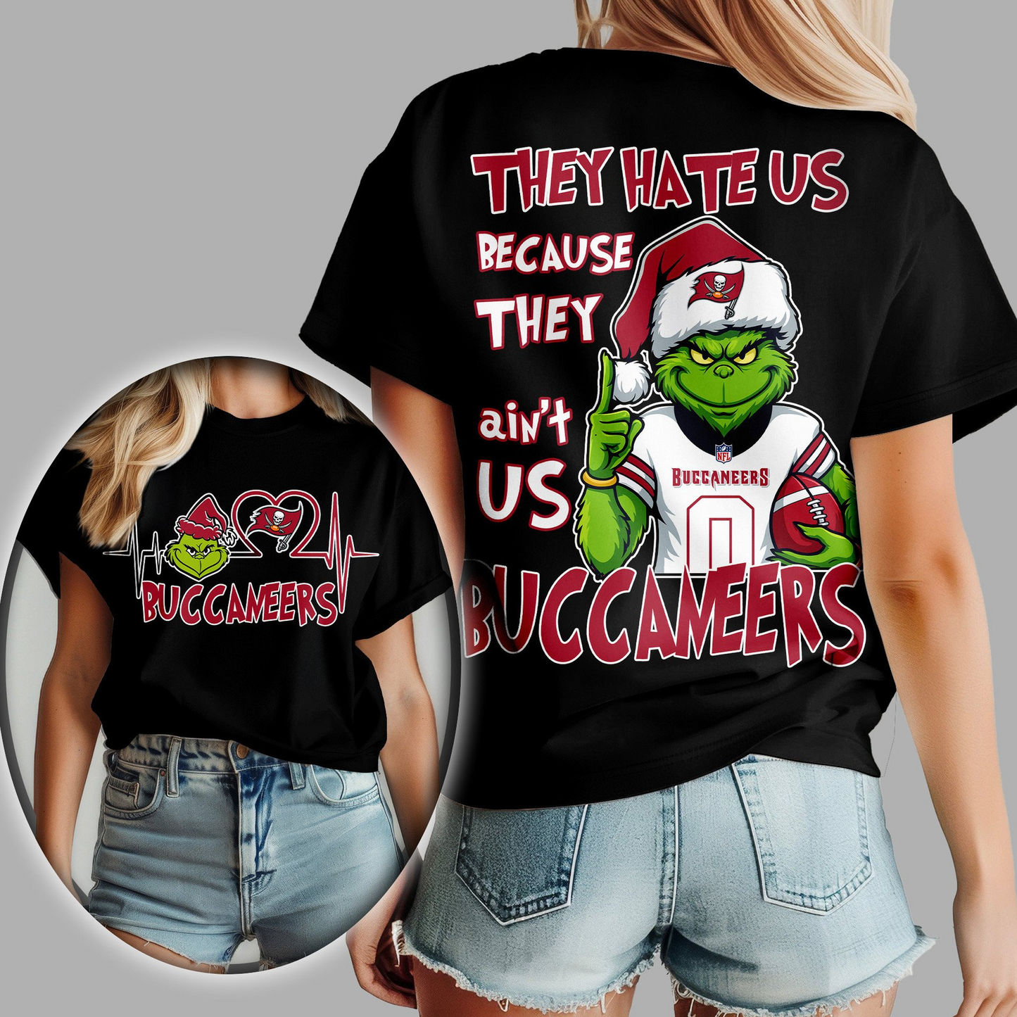 TBB Premium NFL They Hate Us Woman Shirt DDT CTND