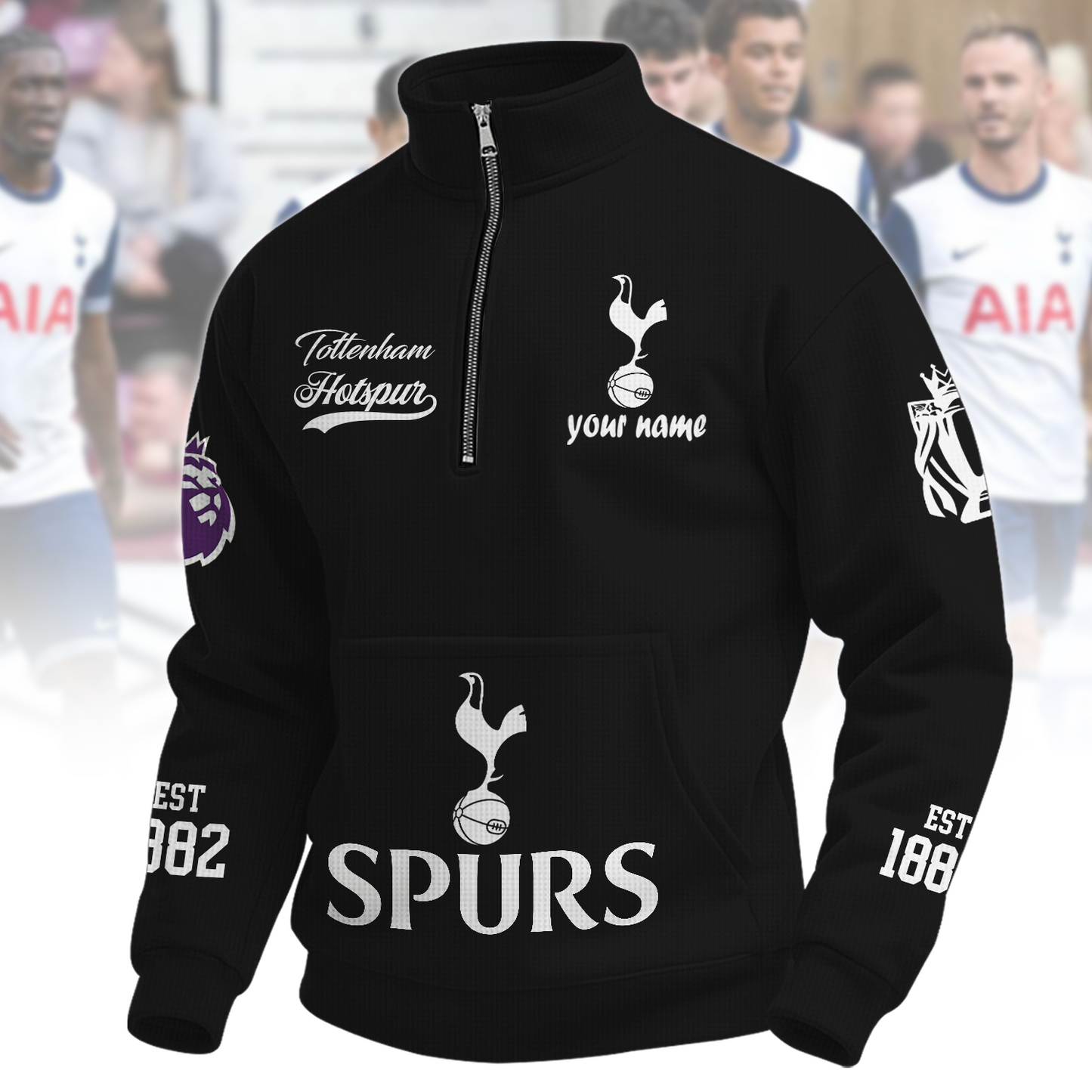 TOT x EPL Quarter-Zip Sweatshirt DatND DVT