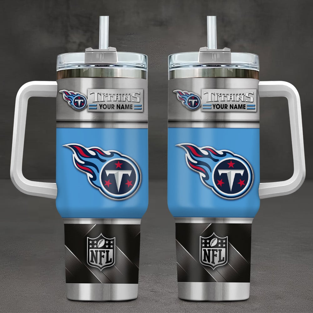 TT x NFL Stainless Steel Tumbler With Handle DDT HLPHUONG