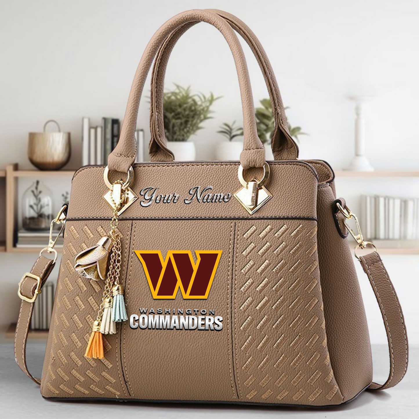 WAS x NFL Leather Bag DATND TANTD