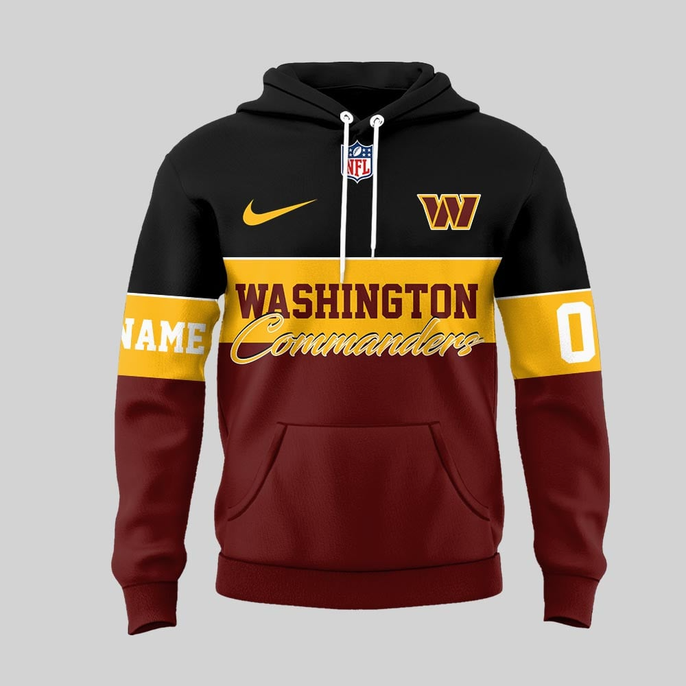 WC Premium NFL Customizable Teddy Bear Hoodie DDT HLPHUONG