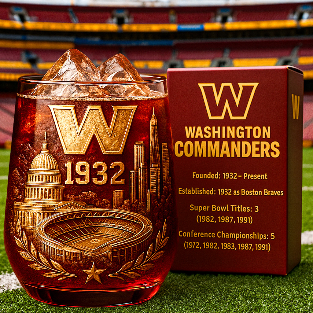 WCx NFL PRENIUM WHISKEY GLASS TUANND NHM