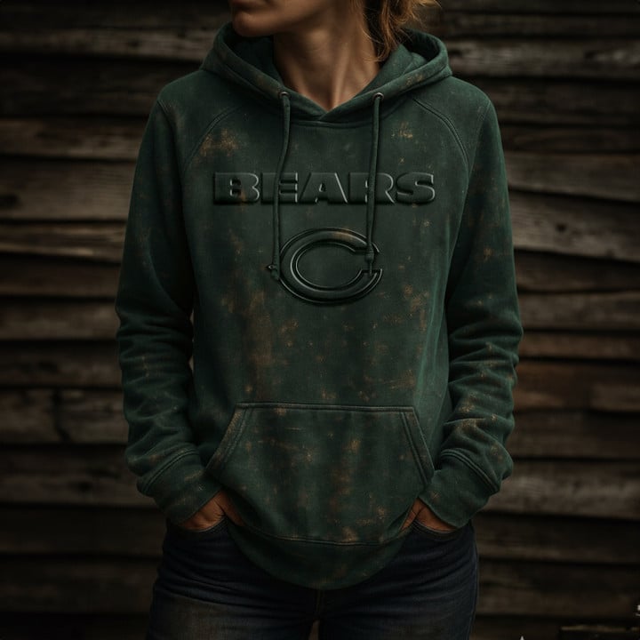 CHI NFL Women Retro Hoodie DDT CTND