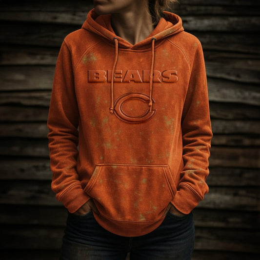 CHI NFL Women Retro Hoodie DDT CTND