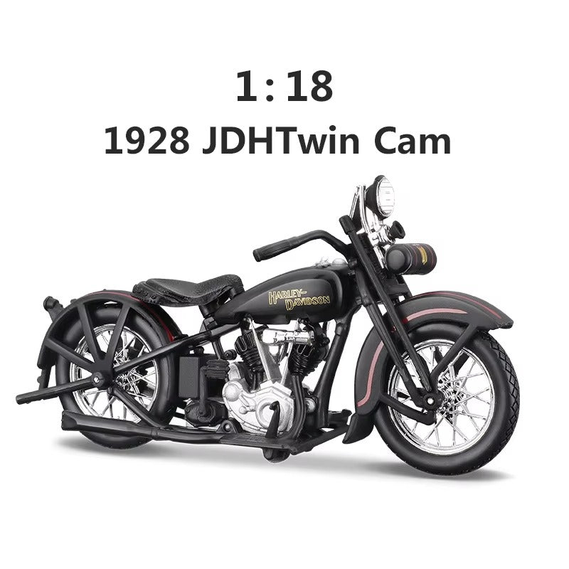 Scale 1:18 Harley Collectible Hobbies Motorcycle Model Toys DDT CTND