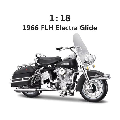 Scale 1:18 Harley Collectible Hobbies Motorcycle Model Toys DDT CTND