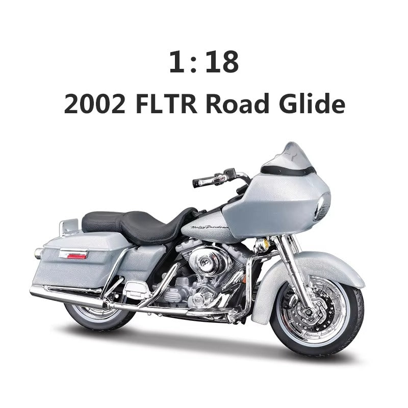 Scale 1:18 Harley Collectible Hobbies Motorcycle Model Toys DDT CTND