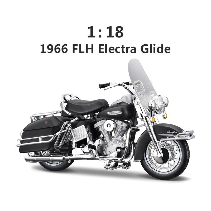 Scale 1:18 Harley Collectible Hobbies Motorcycle Model Toys DDT CTND