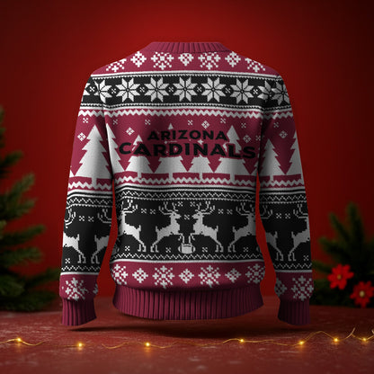 ARI x NFL Premium Ugly Christmas Sweater DatND DVT